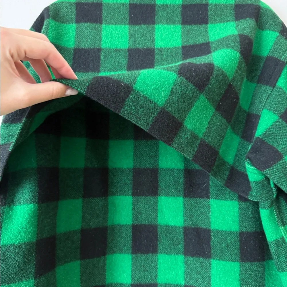 VTG vintage Johnson Woolen Mills buffalo check wool jacket XL - Picture 10 of 14